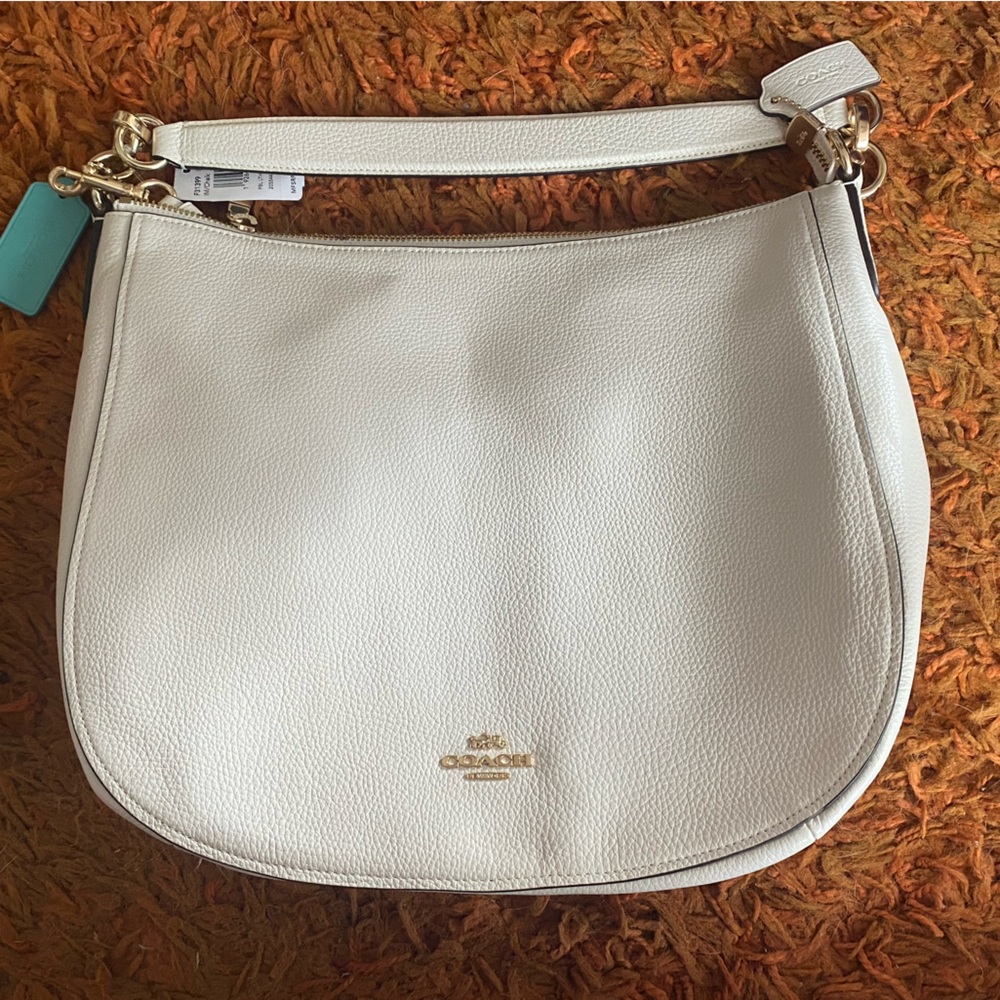Coach White Leather Women's Bag